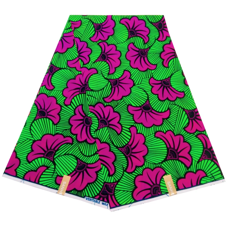 

2021 New Classy DIY Wax Fabrics High Quality African Wax for Lady