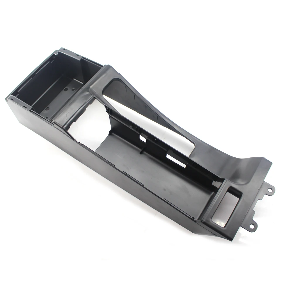 LHD/RHD для BMW E46 черная центральная консоль обшивка основания с отверстием