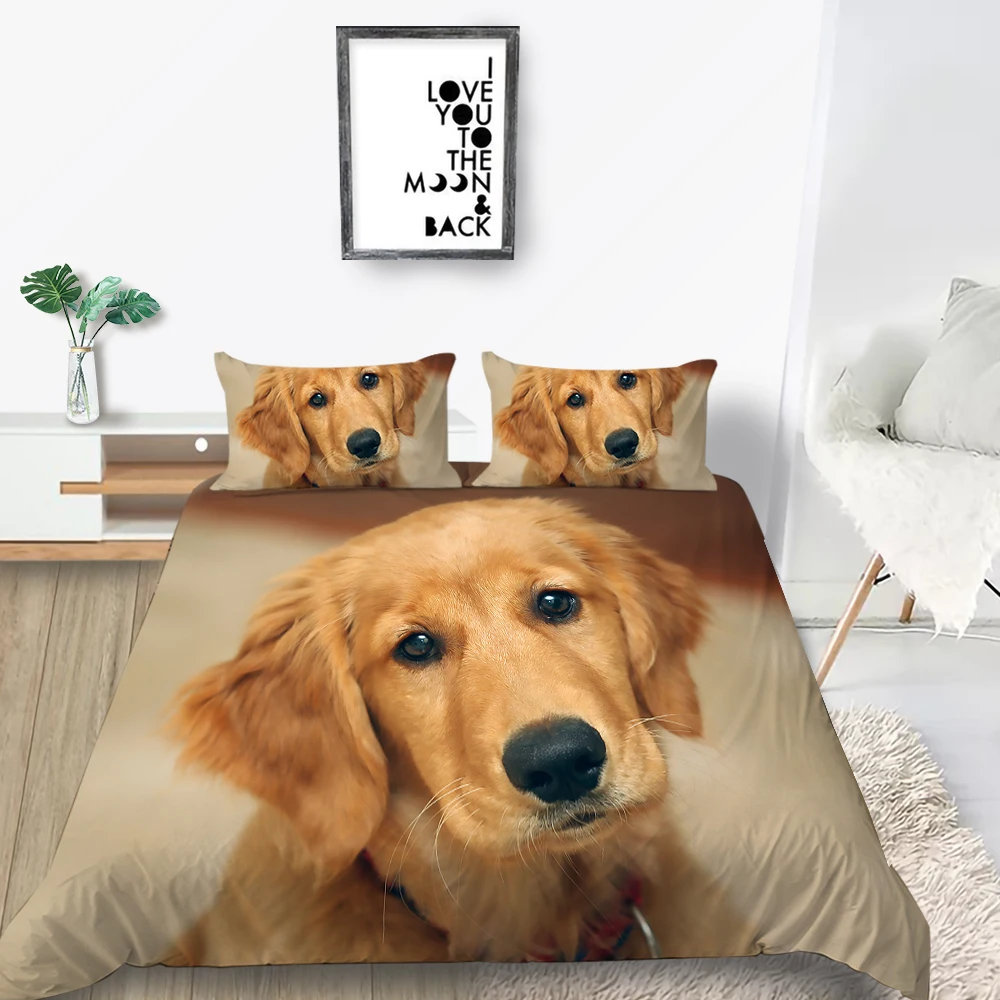 Роскошный комплект постельного белья золотые извлечения простой классический