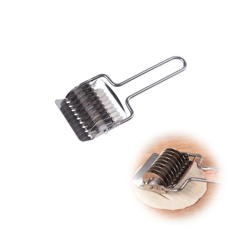 Ручная овощерезка из нержавеющей стали для лука кориандера чеснока спагетта