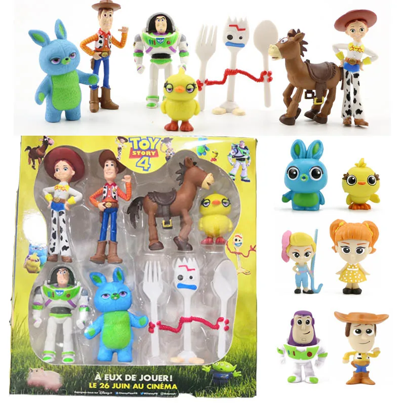 Фигурка героя из мультфильма История игрушек 4 игрушка Вуди Джесси Бо Пеп Даки
