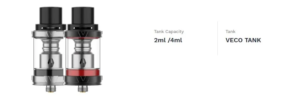 Vaporesso VECO Plus Бак 4 мл и VECO бак 2 мл Топ заправка распылитель EUC катушка бак для Vape комплект 510 нить Swag Revenger люкс