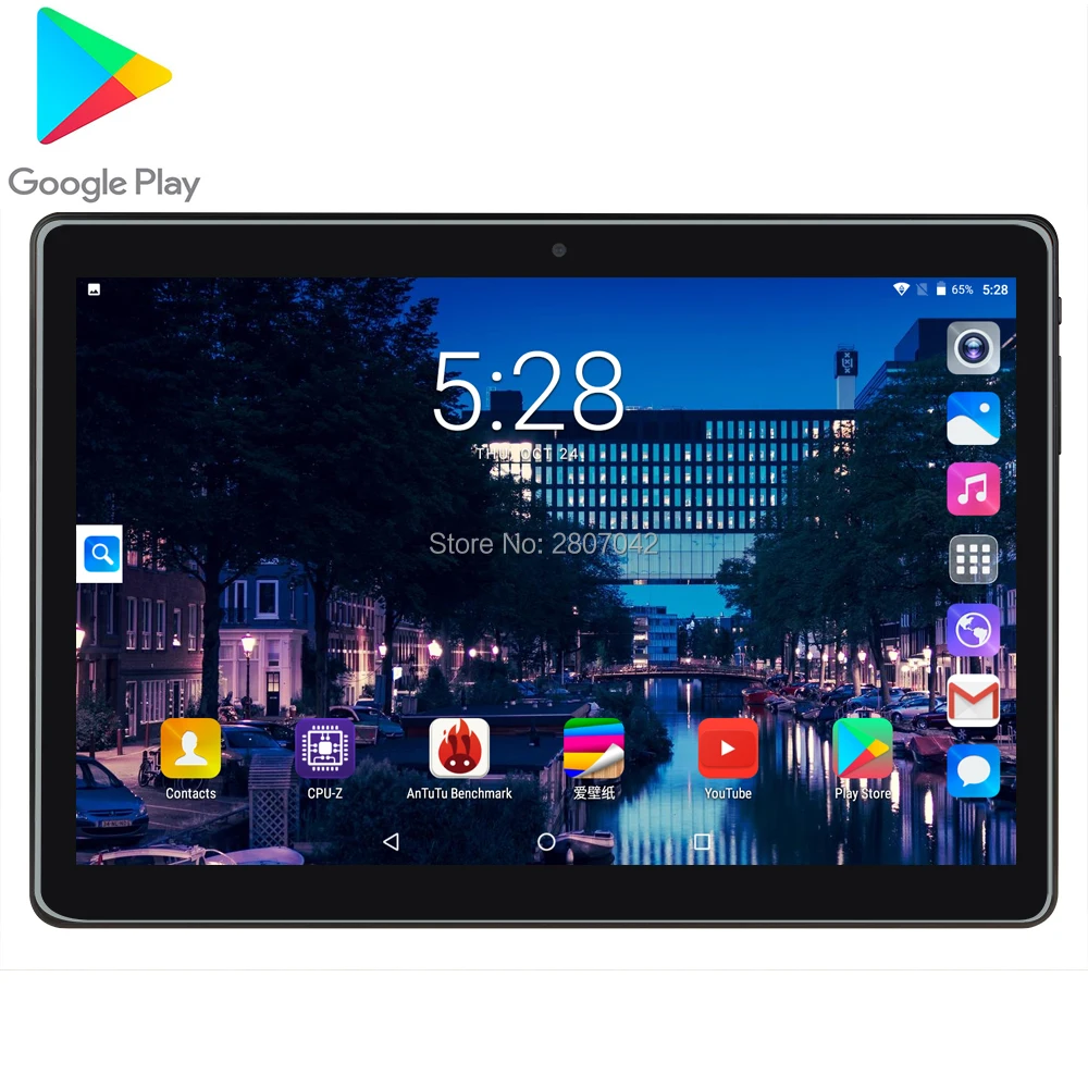 2020 T100 планшетный ПК 128G Global Bluetooth Wifi Android 9 0 10 1-дюймовый Планшет Deca Core 8 Гб RAM 128 ГБ ROM