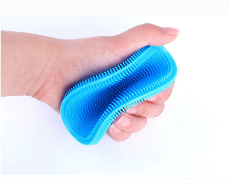 

Magia cepillos de limpieza suave de silicona plato olla Limpieza de cacerola almohadillas de fregado de cocina