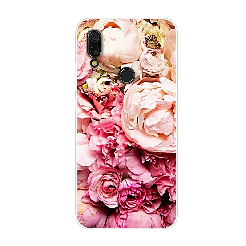 61 Чехол Redmi 7 для Xiaomi Redmi 7, мягкий, симпатичный, из ТПУ, задняя крышка Fundas для Xiomi Redmi7, силиконовый чехол для телефона s Hoesje, тонкий Чехол - Цвет: 61