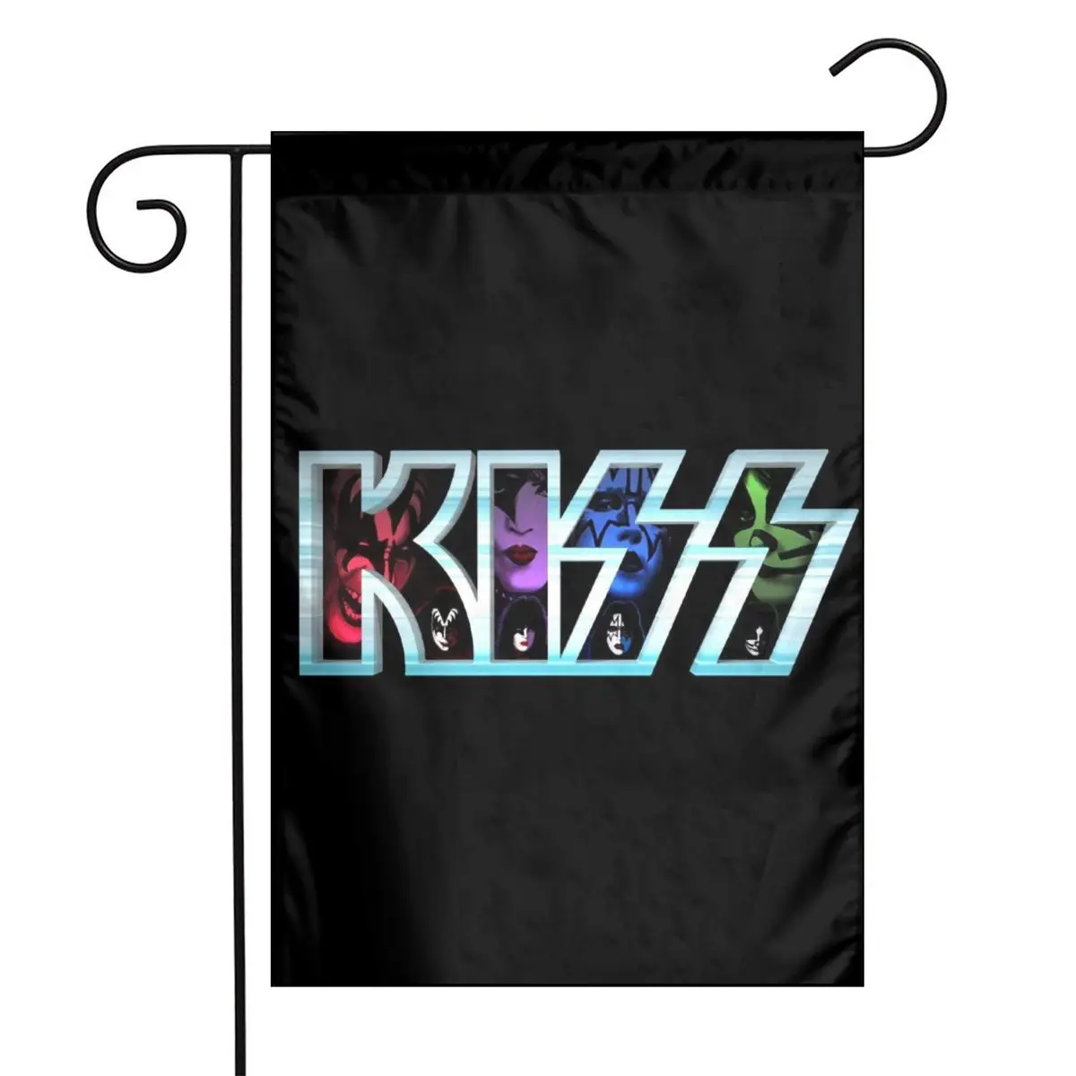 

Kiss Band garden flag 30 X 45 cm double-sided flag, used for garden decoration, courtyard decoration