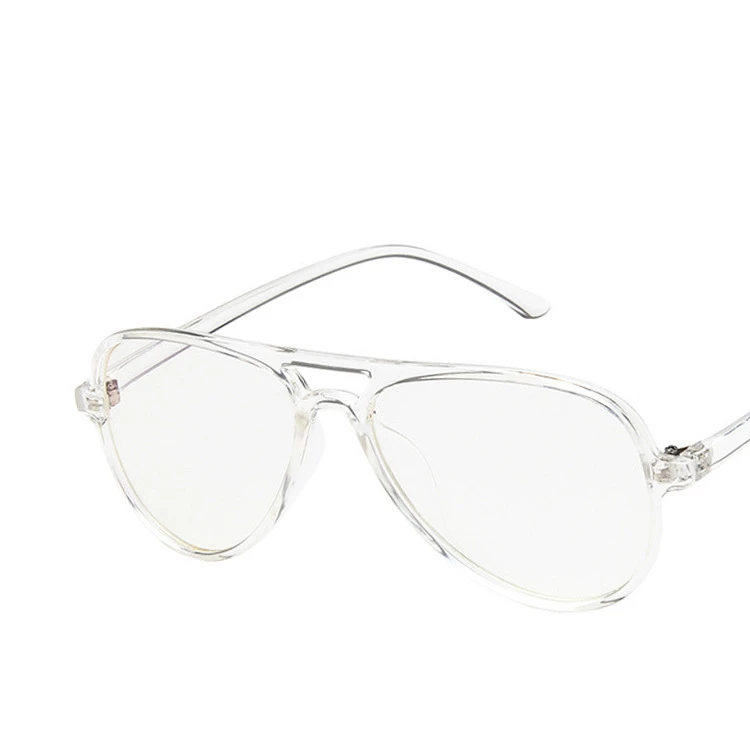 Женские и мужские модные простые линзы очки PC оправа прозрачные винтажные