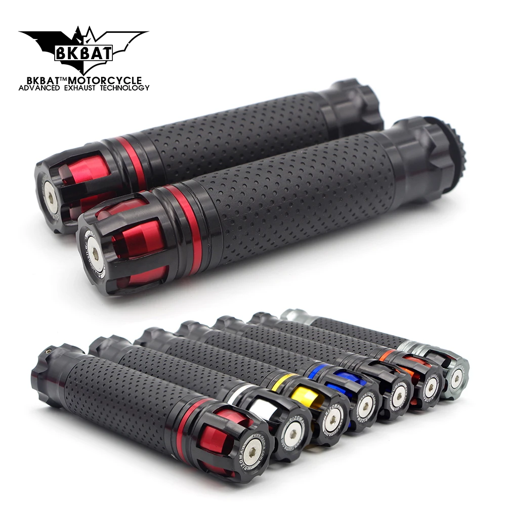 Universal Motorcycle Handlebar Grips 22mm Racing Motor Grip for suzuki gsxr 600 triumph tiger 800 yamaha cygnus 125 fz6r | Автомобили и