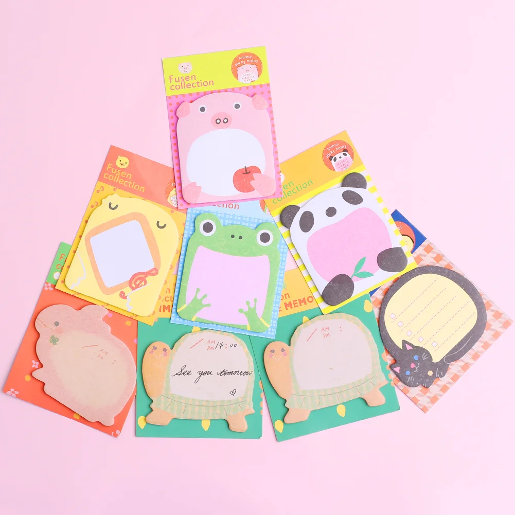 Стикеры Kawaii в виде панды корейские Канцтовары милый кот стикеры для записей