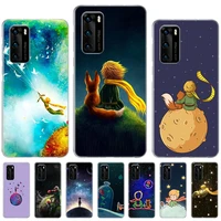 the little prince starry sky case for huawei honor 8x 10 lite 20 20s 30 30s 50 50se pro y5 y6 y7 2019 p smart z 2021 cover