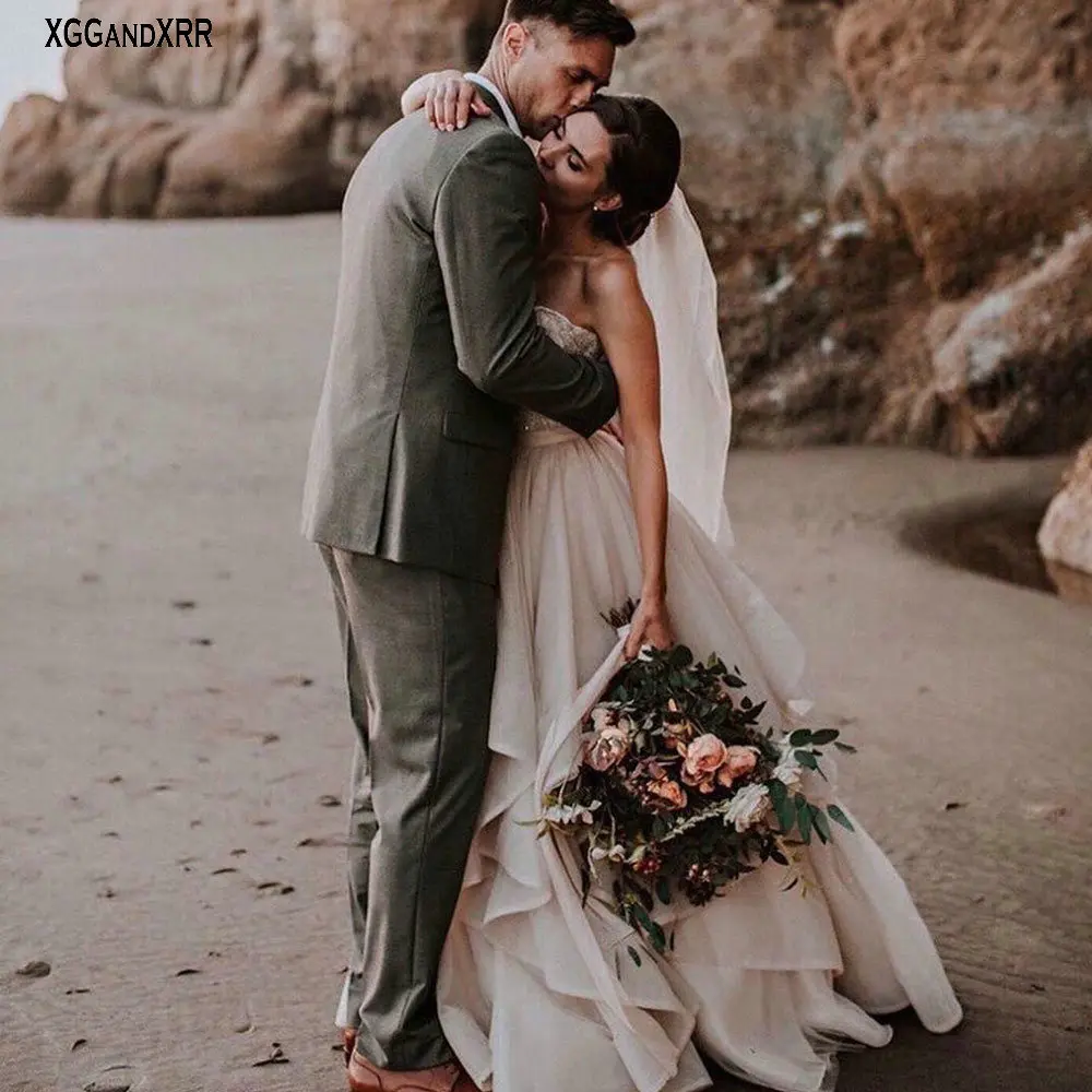 

Charming Ball Gown Wedding Dress 2021 Sleeveless Bridal Gown Sweetheart Court Train Beaded Bride Dresses White Plus Size