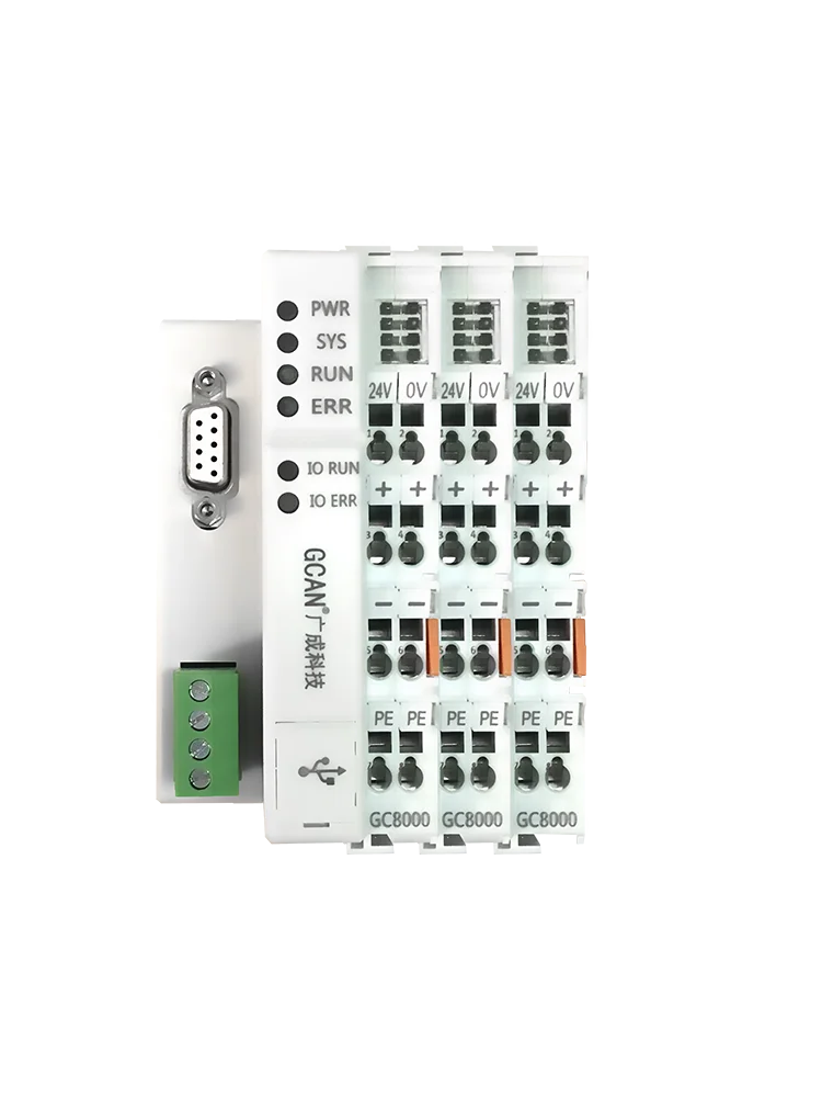 

GCAN-IO-8000 скорость передачи данных 10Kbps-1000Kbps поддерживает 4 Tpdos и 4 Rpdos для сбора распределенных данных