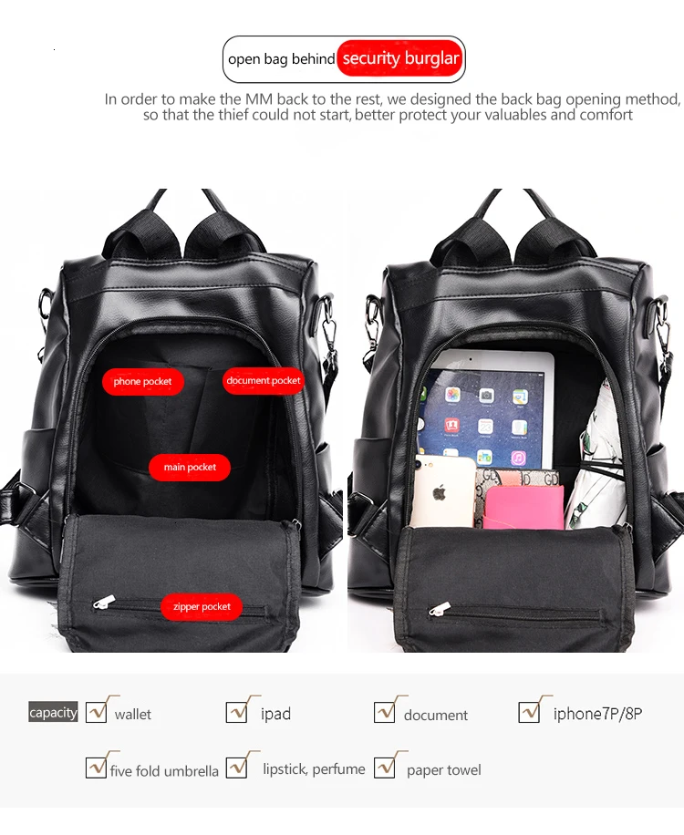Женская сумка Mochila Masculina, Большая вместительная сумка через плечо, Модный повседневный рюкзак высокого качества, Женская многофункциональная сумка