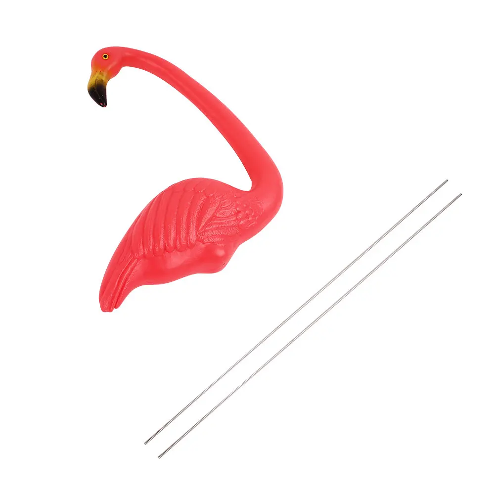 Фламинго орнамент пластиковые свадебные фигурки фламинго газон украшения двора