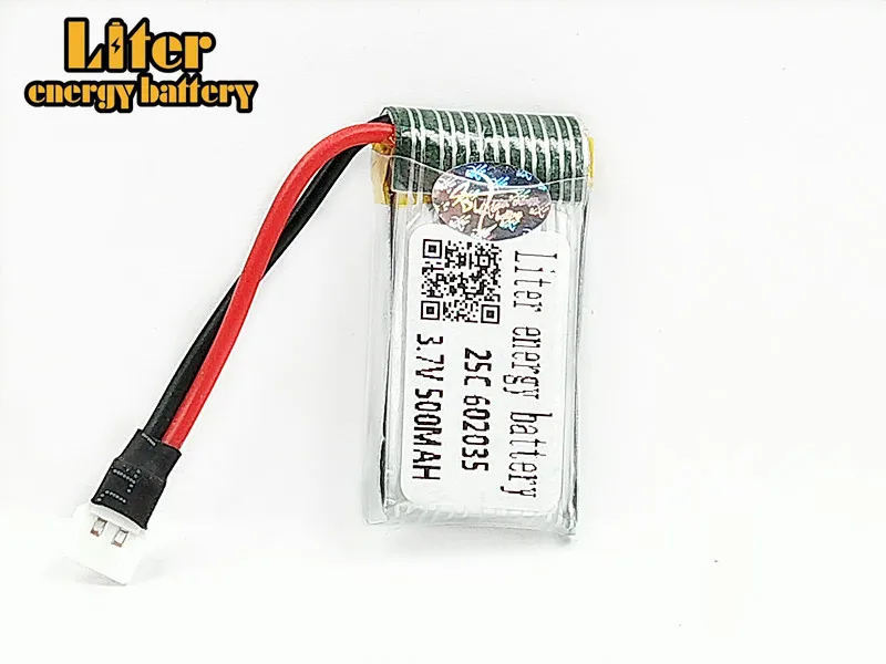 10 шт./лот оригинальный H107 X4 H31 запасные части 3 7 в 500 мАч 602035 аккумулятор H31-011 Lipo для
