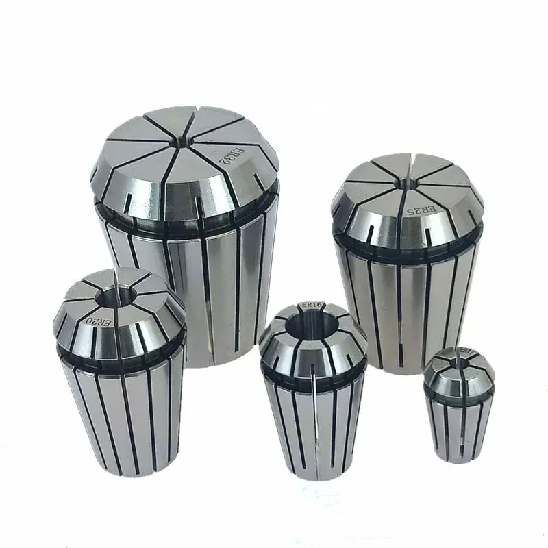 ER32 ER25 ER20 ER16 ER11 ER8. Mandril de manguito cónico con resorte de precisión de 0.008mm para CNC herramienta de fresado de motor de husillo para máquina de grabado