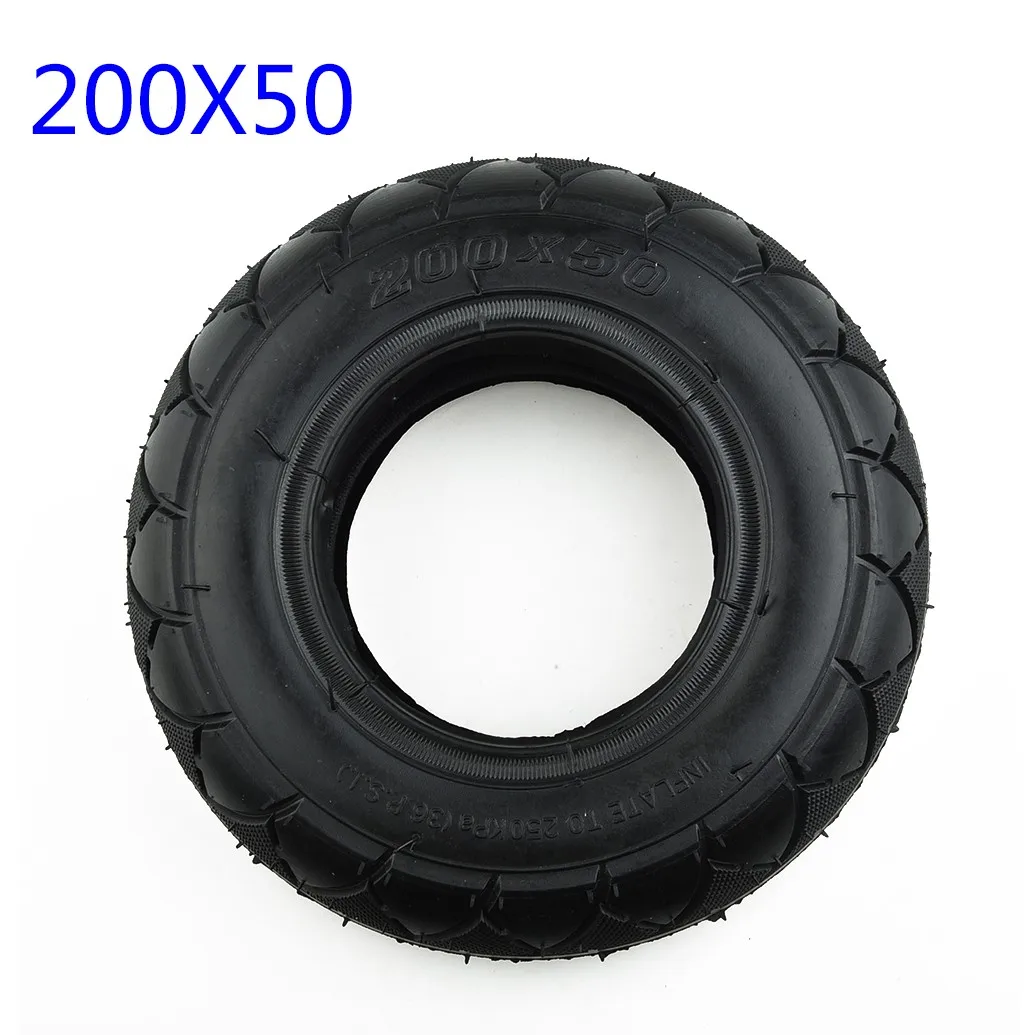 

10 Inch Electric Scooter Tire 200*50 Solid Tire Rubber For Electric Scooter With Thickened Explosion-proof Outer Tire