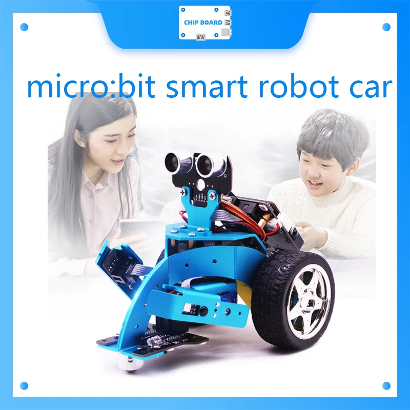 Yahboom hot-sale hellobot education microbit smart robot car for micro bit bbc basic lift with micro:bit