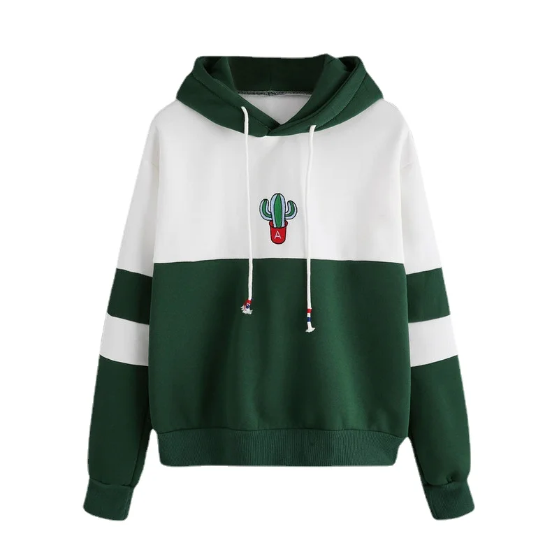 

Winner Cotton Harajuku Casual Korean Sweatshirts Women Long Sleeve Print Hoodie Sweatshirt Lady Pullover Blouse Tops
