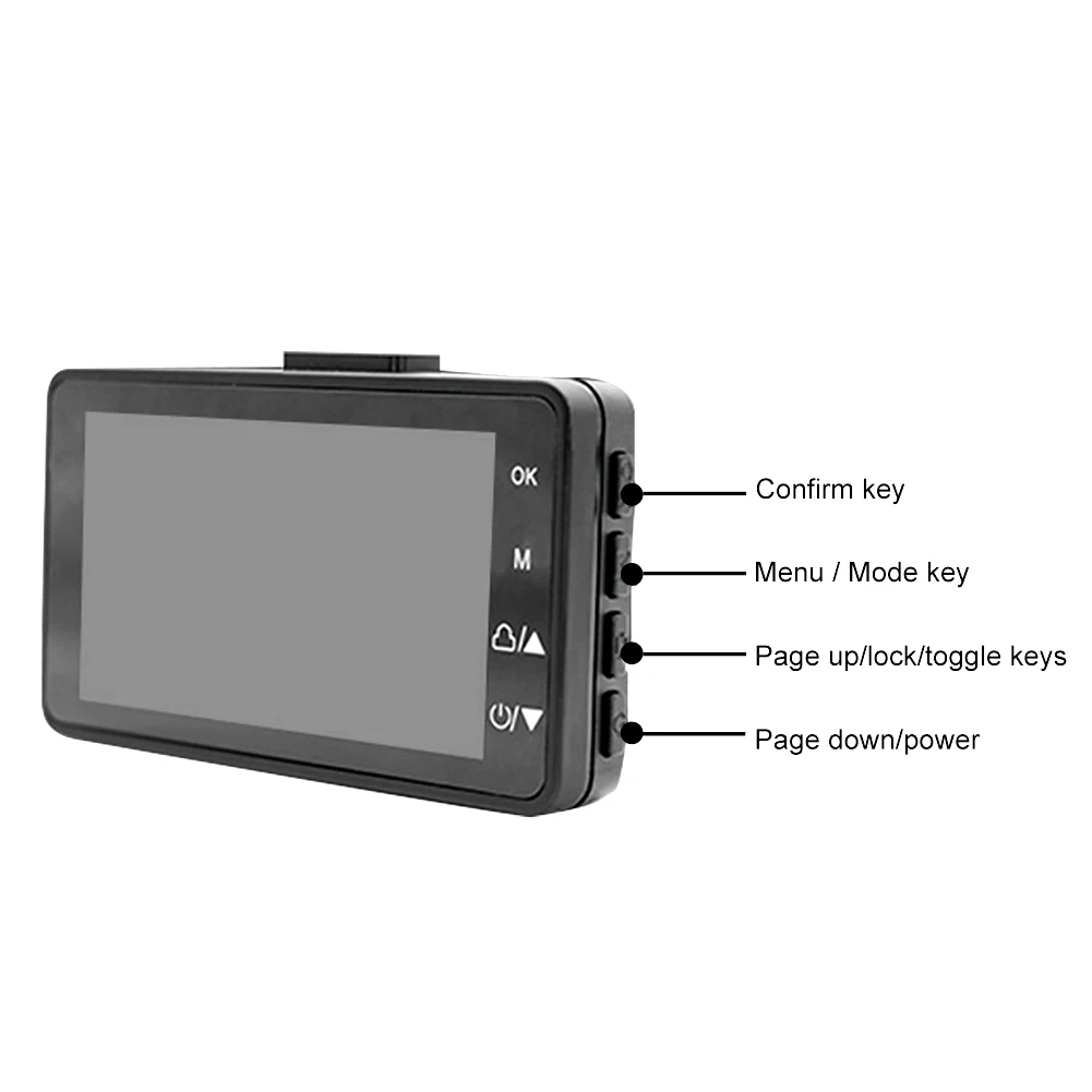 1080p Loop Recording Dash Cam Car 3.0 Inch Screen Motorcycle HD USB Recorder Waterproof 500 Megapixel DVR Camera Recorde 30 |