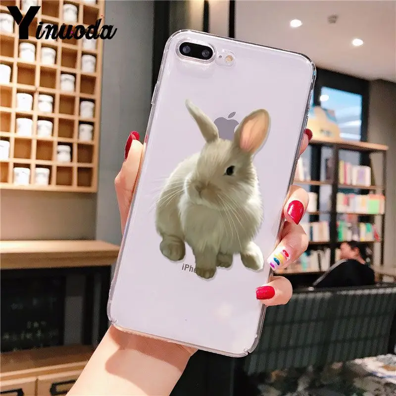 

rabbit Soft Phone Case For iPhone 11 6 6s 7 8 Plus 11 Pro XS Max XR SE 2020 funda Cover Mobile Cover