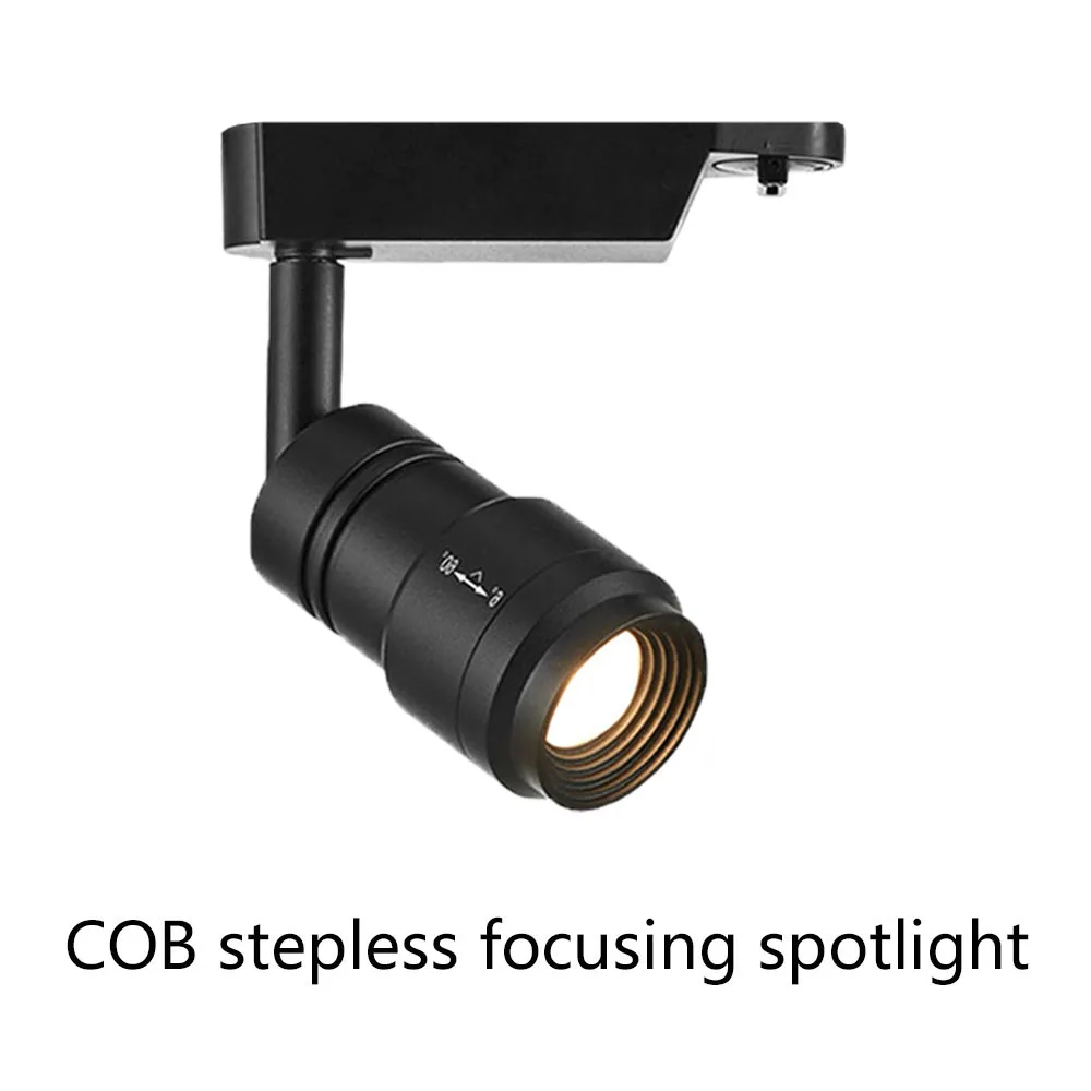 Фокусирующий комнатный светодиодный светильник COOJUN 7 Вт 4000K Ra≥ 93 высокий CRI 240 в