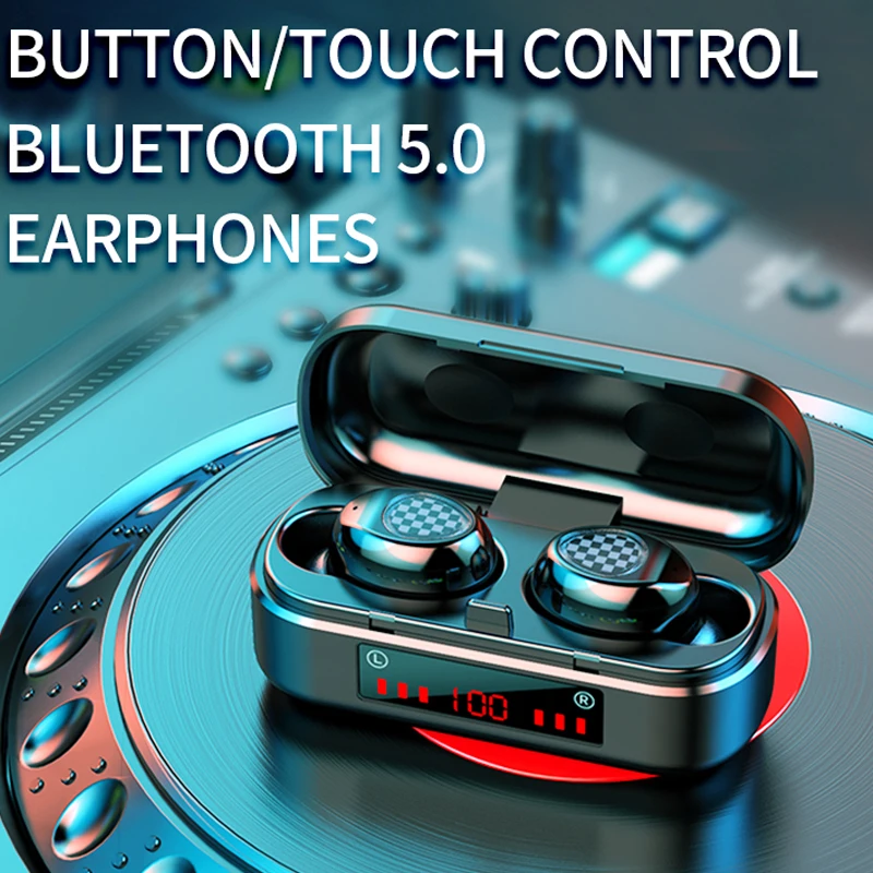 PJD TWS беспроводные наушники Bluetooth 5 0 IPX7 водонепроницаемые Hi Fi мини вкладыши стерео