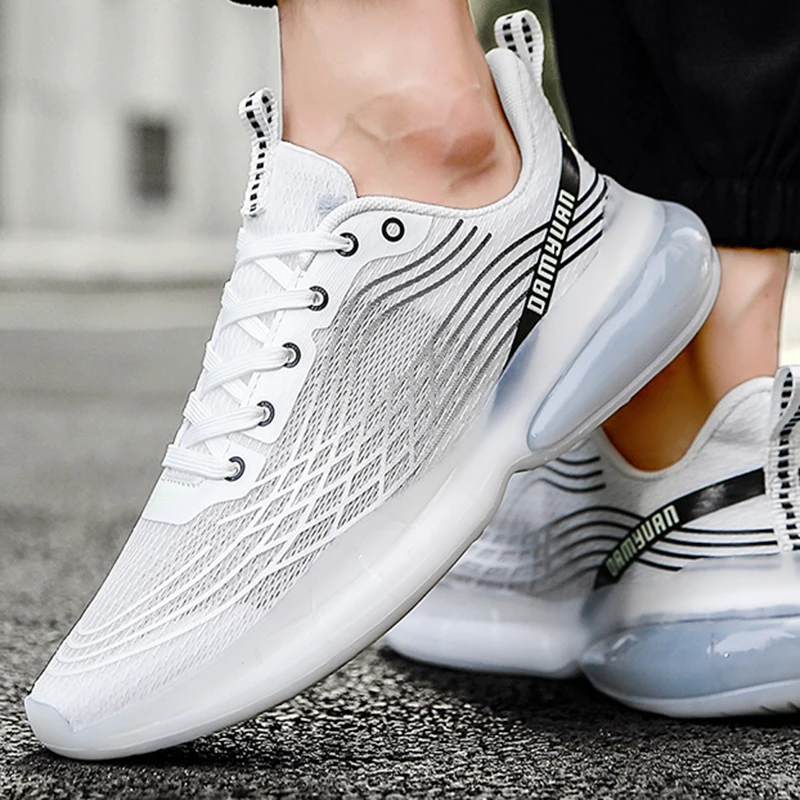 Мужская беговая Обувь 46 дышащие Нескользящие износостойкие мужские кроссовки 45