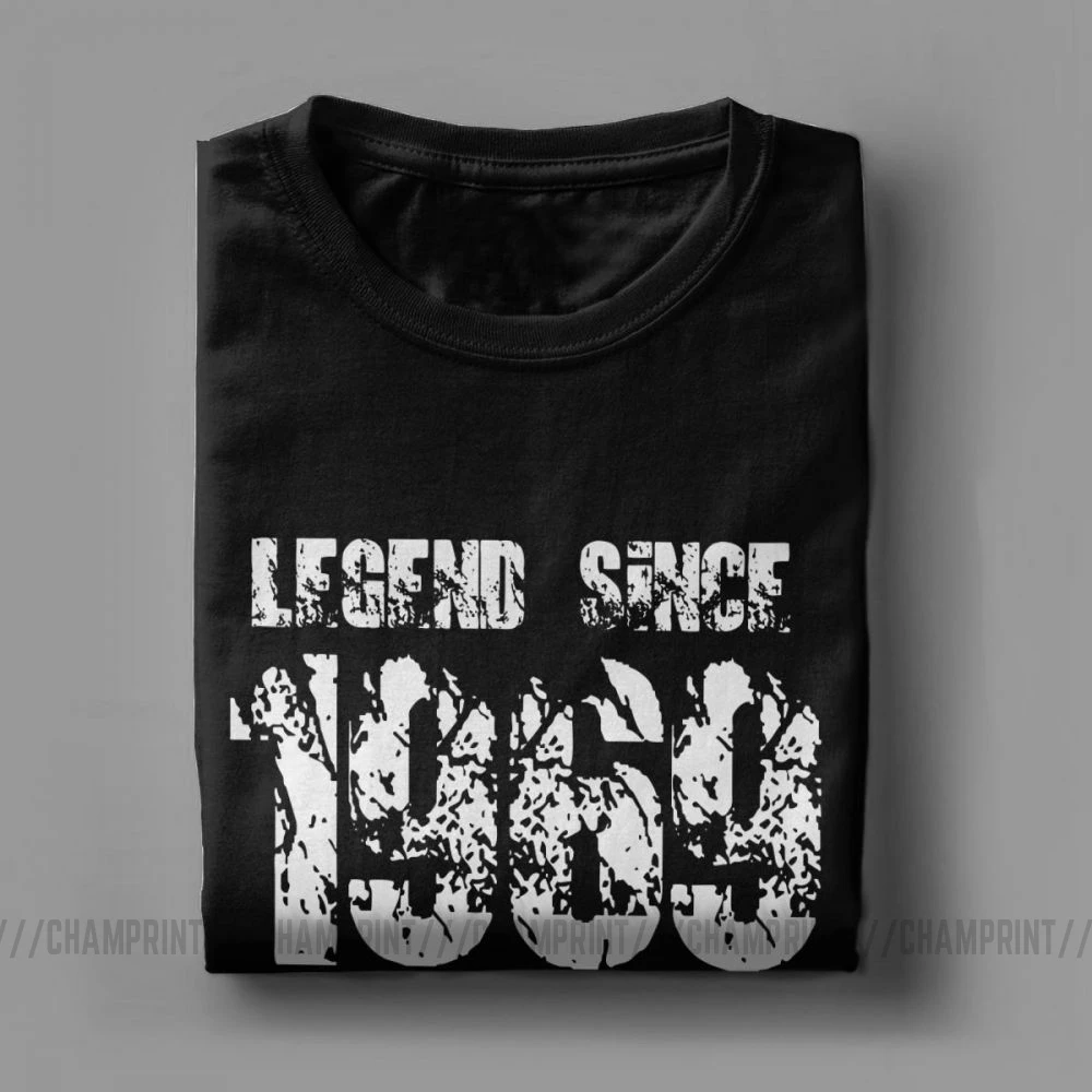 Legend/с 1969 года 50 лет подарок на день рождения Мужская футболка для папы из 100%