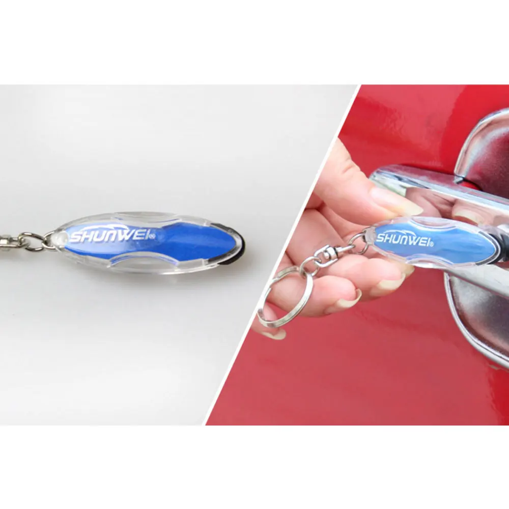 1 шт. многоцветные автомобильные антистатические разрядники брелки|Кольца для