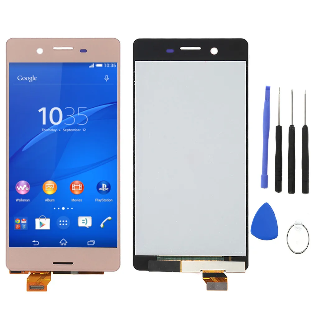 GOLD LCD with tools Для sony xperia x Performance F5121 F5122 F8131 F8132 ЖК-дисплей дигитайзер сенсорный экран для sony xperia x f8131 f8132 экран - Цвет: GOLD LCD with tools