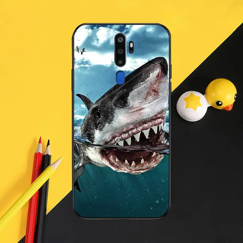 Чехол PENGHUWAN для Oppo A5 A9 2020 A11x A71 A73S A1K A83 мягкий резиновый черный ТПУ | Мобильные