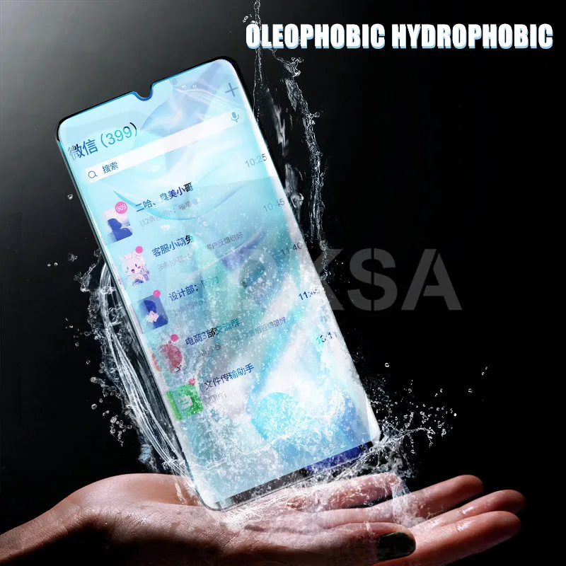 9D Protective Glass For Huawei P20 Pro P10 Lite Plus Screen Protector P30 P40 E P Smart 2019 Tempered Film Case | Мобильные телефоны