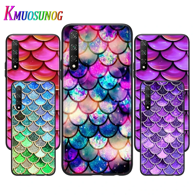 

Silicone Cover Mermaid fish For Huawei Y9S Y6S Y8S Y8P Y9A Y7A Y7P Y5P Y7 Y6 Y5 Pro Prime 2019 2018 Phone Case
