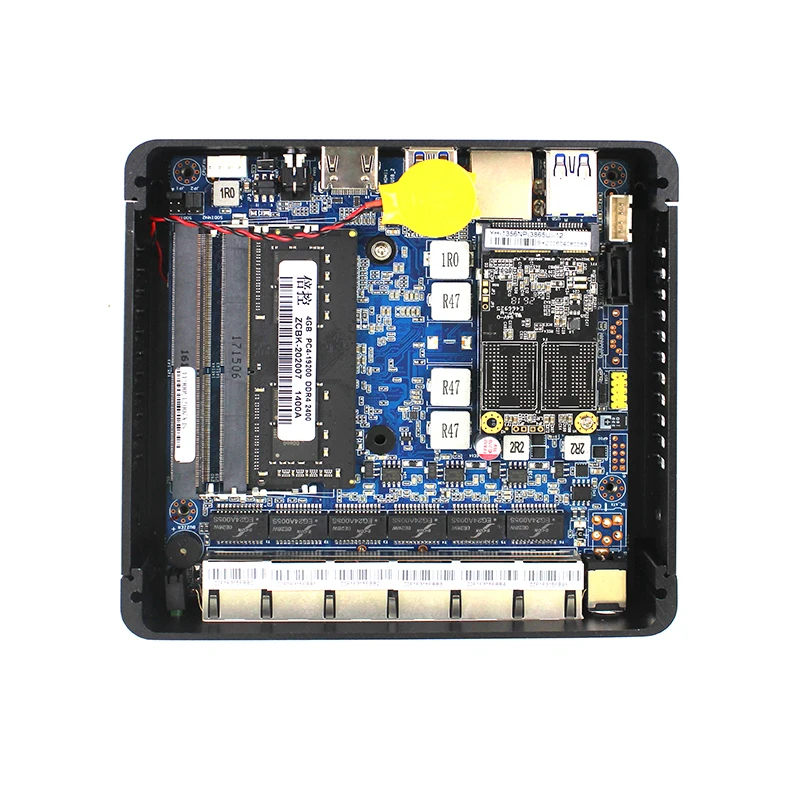 Мини-ПК Celeron 3865U 4205U pentium 5205U промышленный ПК межсетевой маршрутизатор для pfSense AES-NI 6