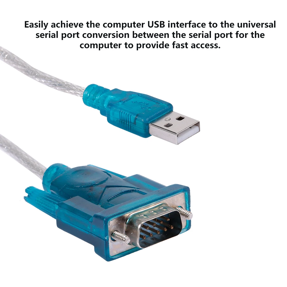 USB к RS232 последовательный порт 9 контактный кабель usb провод с CD для Win98 98SE Me 2000 XP Mac