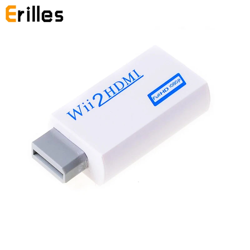 Новинка для wii to HDMI конвертер адаптер FullHD 1080P 2HDMI 3 5 мм разъем аудио AUX ПК HDTV монитор