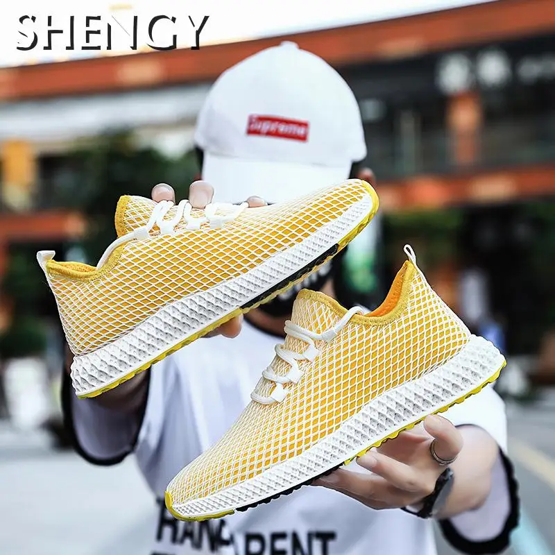 Мужские кроссовки для тенниса повседневная Летняя мужская обувь бега спортивная