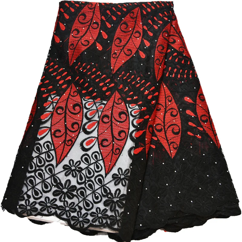 Новая модная Высококачественная африканская кружевная ткань французская