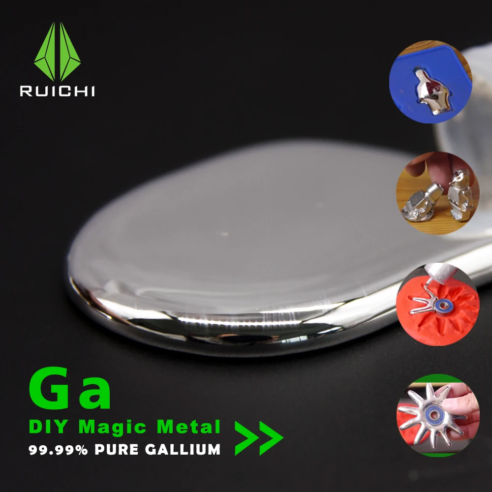 

Gallium metal 50 Grams 99.99% Pure Element 31 Free Shipping
