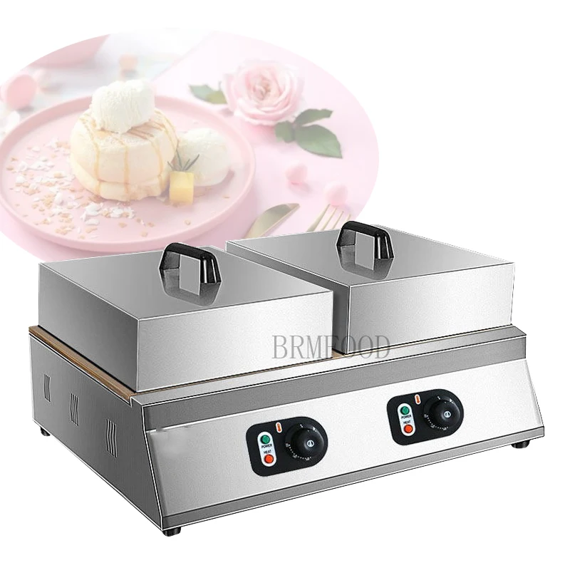 

Commercial Use Nonstick 220v Electric Japanese Souffle Pancake Machine Maker Teppanyaki Dorayaki Commercial Souffle Making