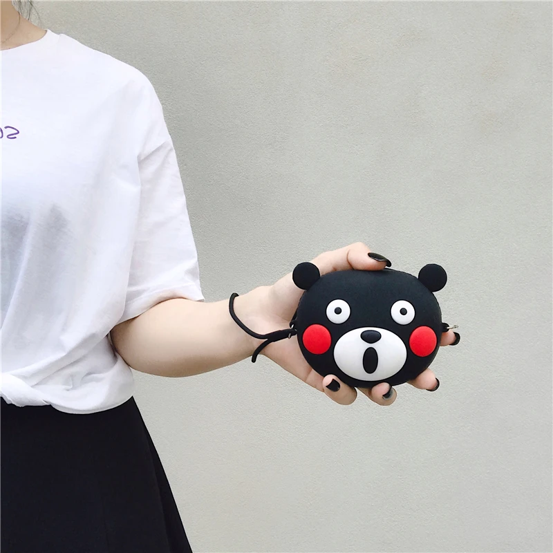 coin purse Дропшиппинг креативный женский силиконовый ID кредитный держатель для карт мини сумка Женский дорожный банк держатель для карт на молнии визитница кошелек - Цвет: coin purse