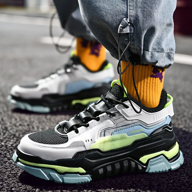 

Casual Sneaker Ventilation Man Shoes Platform Men Original Designer Sneakers Fashion Running Thick Bottom Antiskid