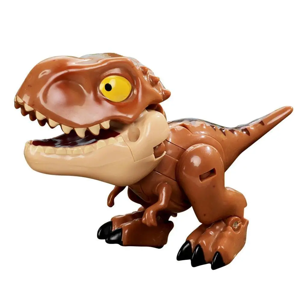 

1Pcs Deformation Mecha Dinosaur Toy Tyrannosaurus Carnotaurus Raptor Children's Action Educational Block Building