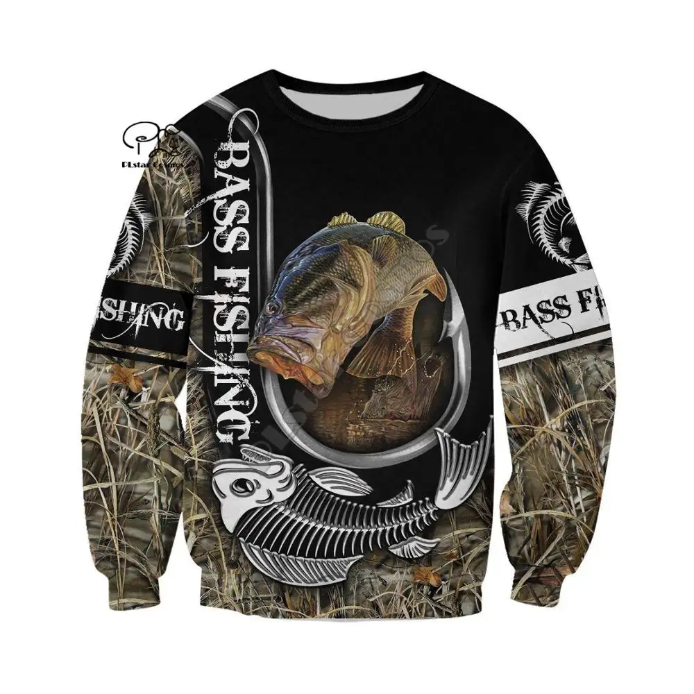 

PLstar Cosmos Animal Newest Carp Bass Fishing Fisher Streetwear Long Sleeve Tracksuit 3DPrint Zip/Hoodies/Sweatshirts/Jacket A16