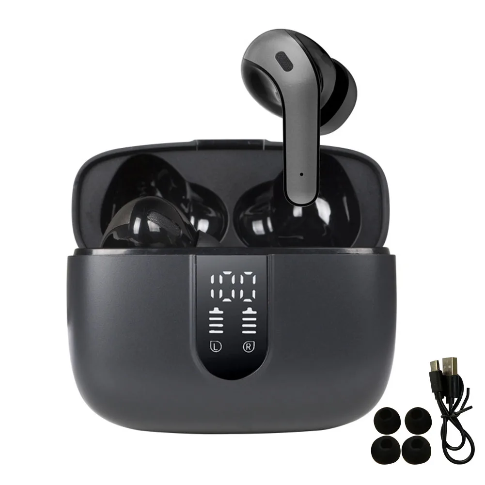 

Беспроводные стереонаушники со светодиодным дисплеем и функцией подавления шума, 5,0