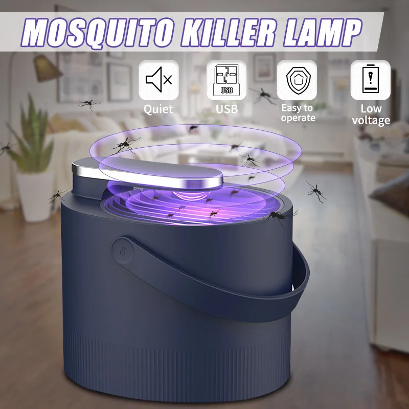 Xiaomi Mijia экологический бренд Москитная лампа Usb Электрический фотокаталитический репеллент против комаров насекомых Ловушка УФ-светильник