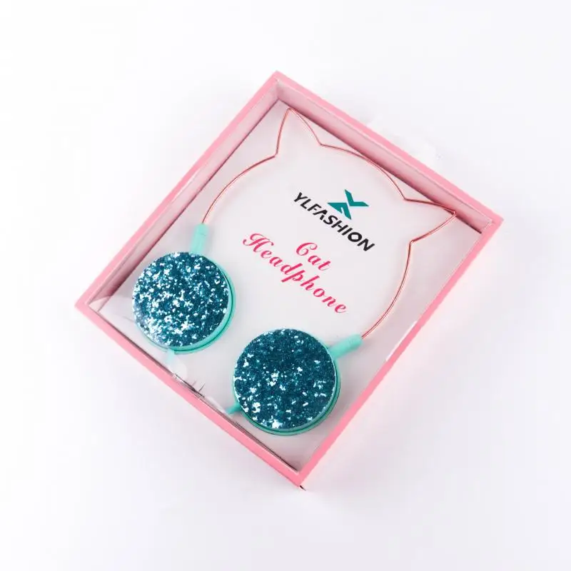 Шумоподавляющие наушники с кошачьими ушами сабвуфером для молодых людей Детская