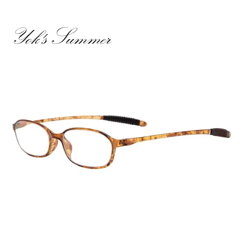 YOK'S Анти-усталость очки для чтения ультралегкие TR90 Гибкая оправа