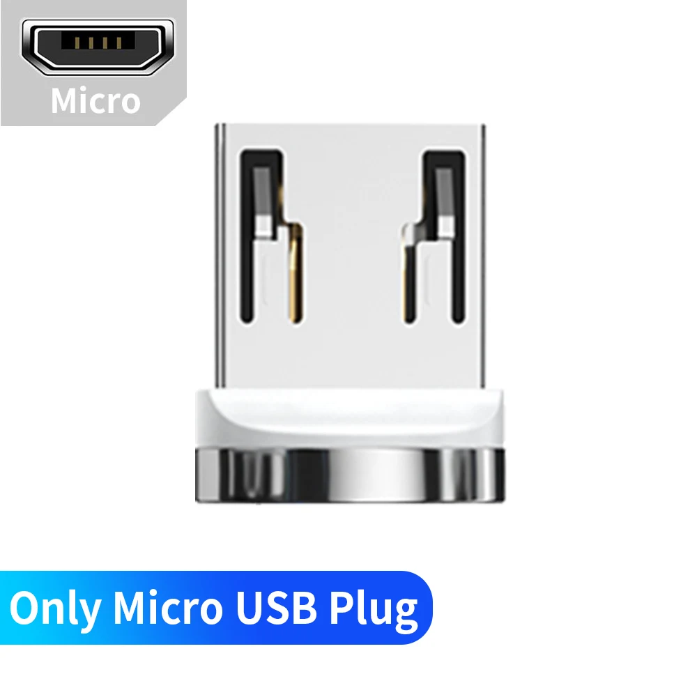 Магнитный кабель Micro USB Essager для IPhone samsung Android, кабель USB для быстрой зарядки, 3 м шнур, Магнитный адаптер зарядного устройства